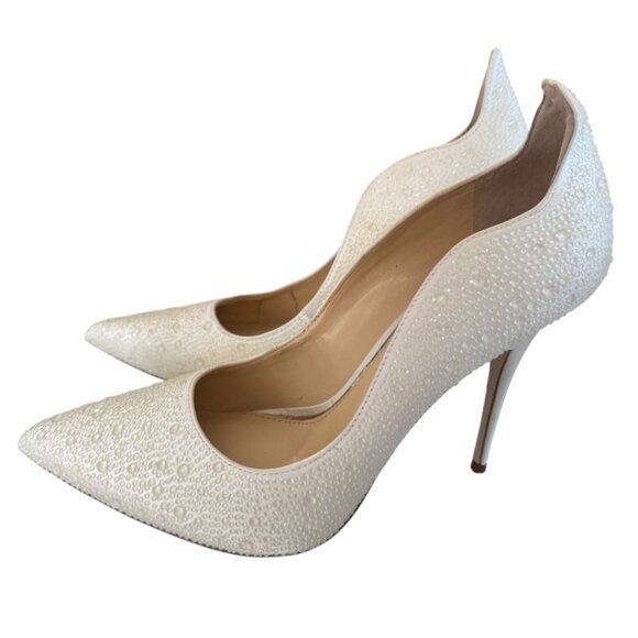 Jessica Simpson Women's Bridal Bride Wedding Heels Shoes Stiletto Size 10 - Picture 2 of 16